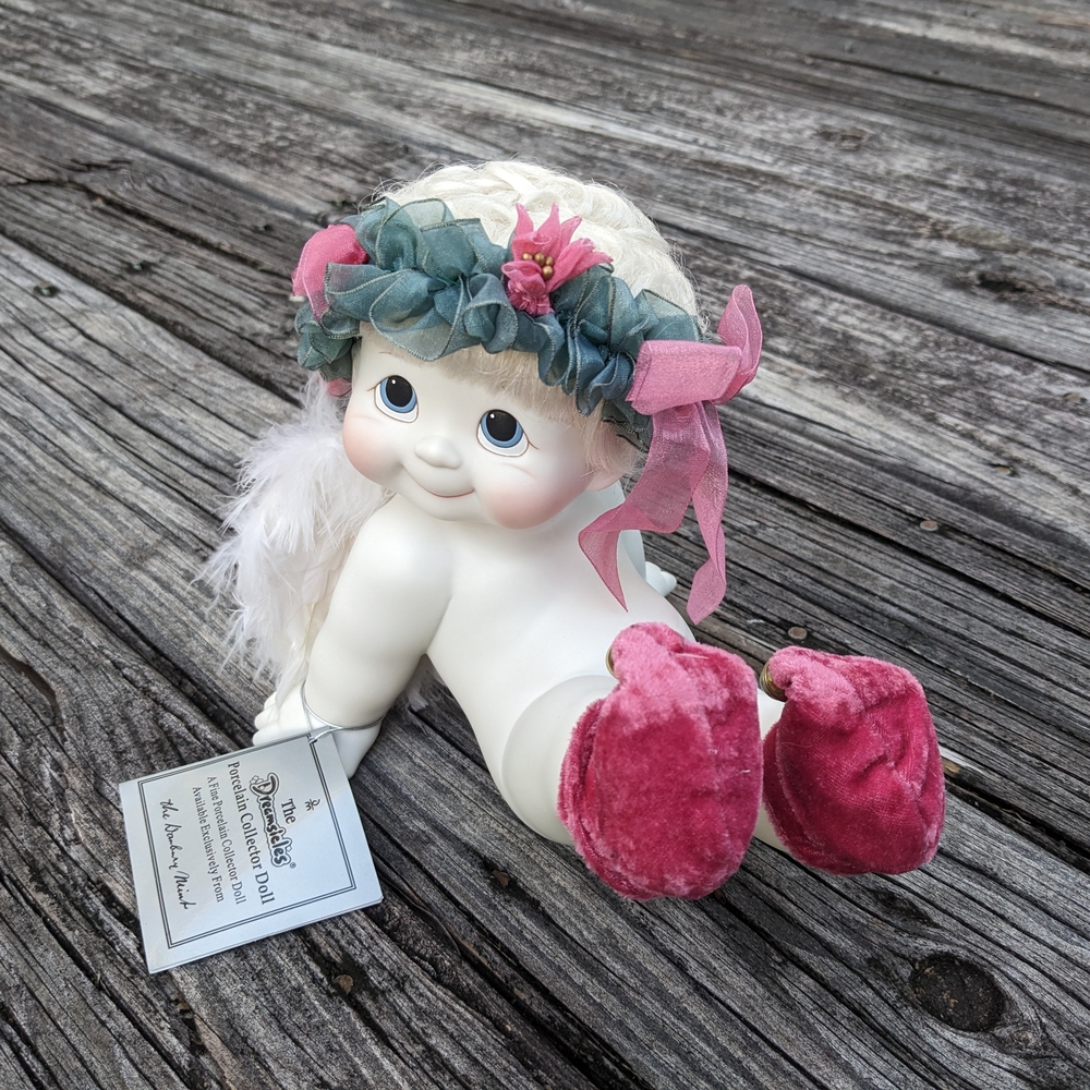 Danbury Mint, The Dreamsicles Porcelain Collector Angel Doll, Vintage